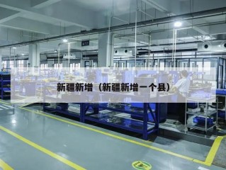 新疆新增（新疆新增一个县）